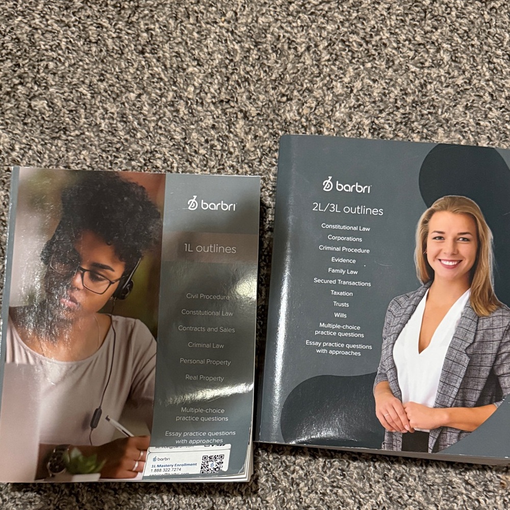 Barbri 1L and 2L/3L Outlines Set